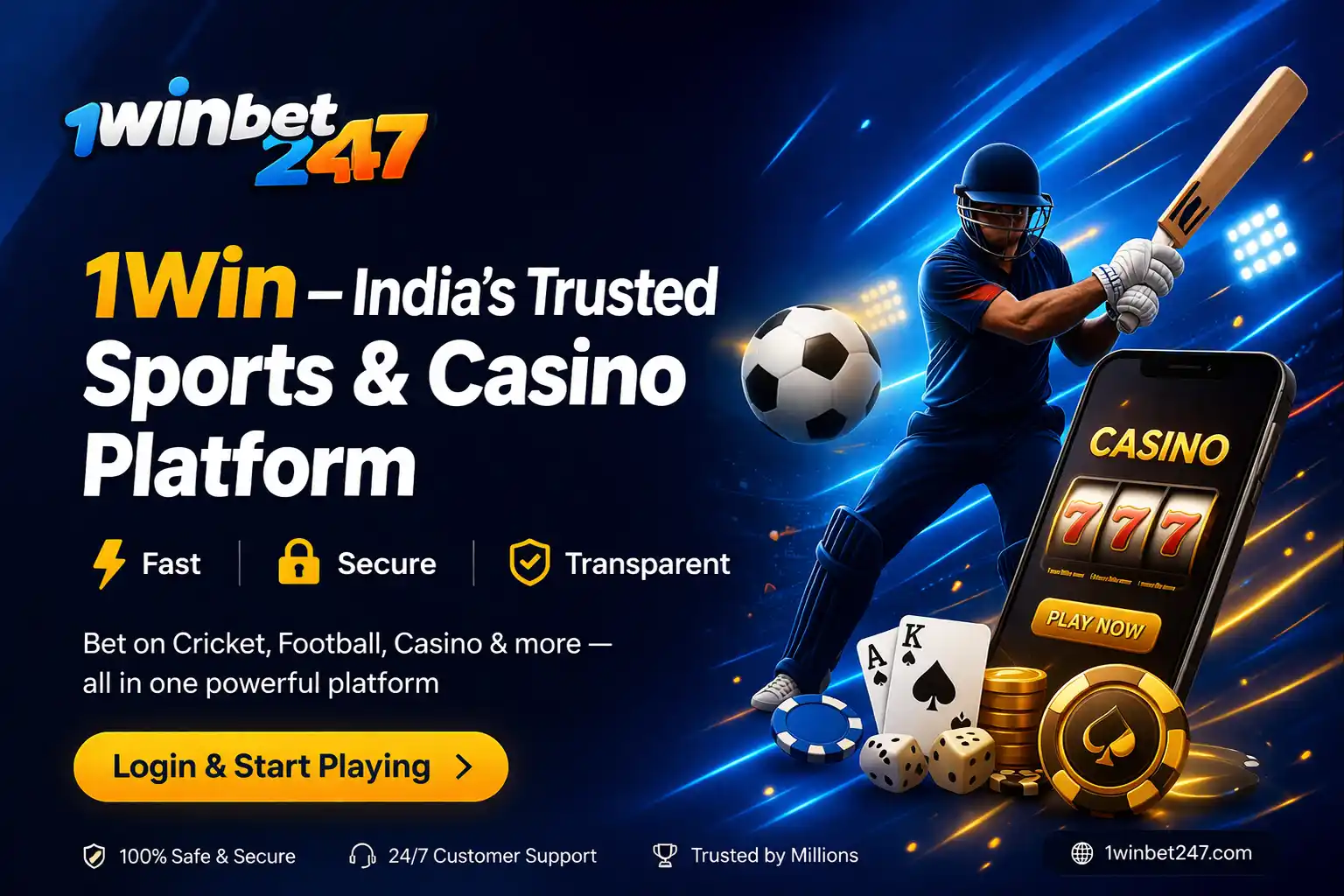 1Win India Trusted Sports Casino Platform