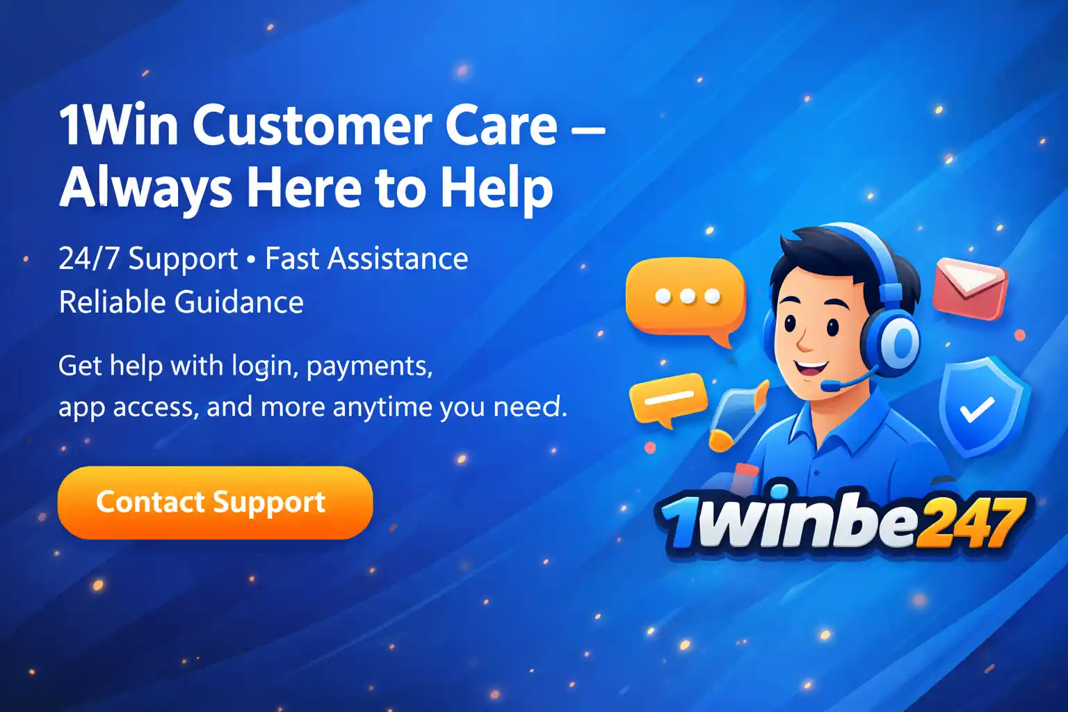 1win customer care