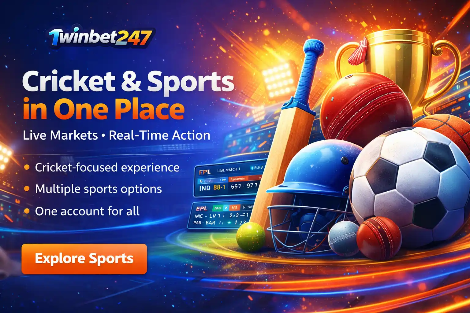 Cricket Sports in One Place