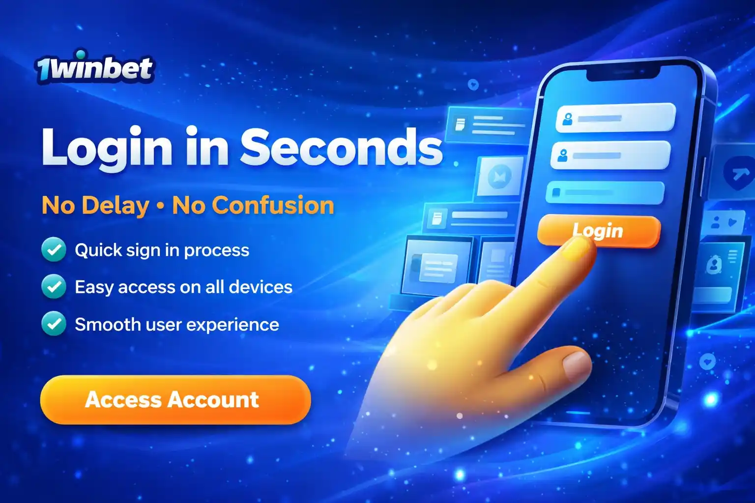 Login in Seconds