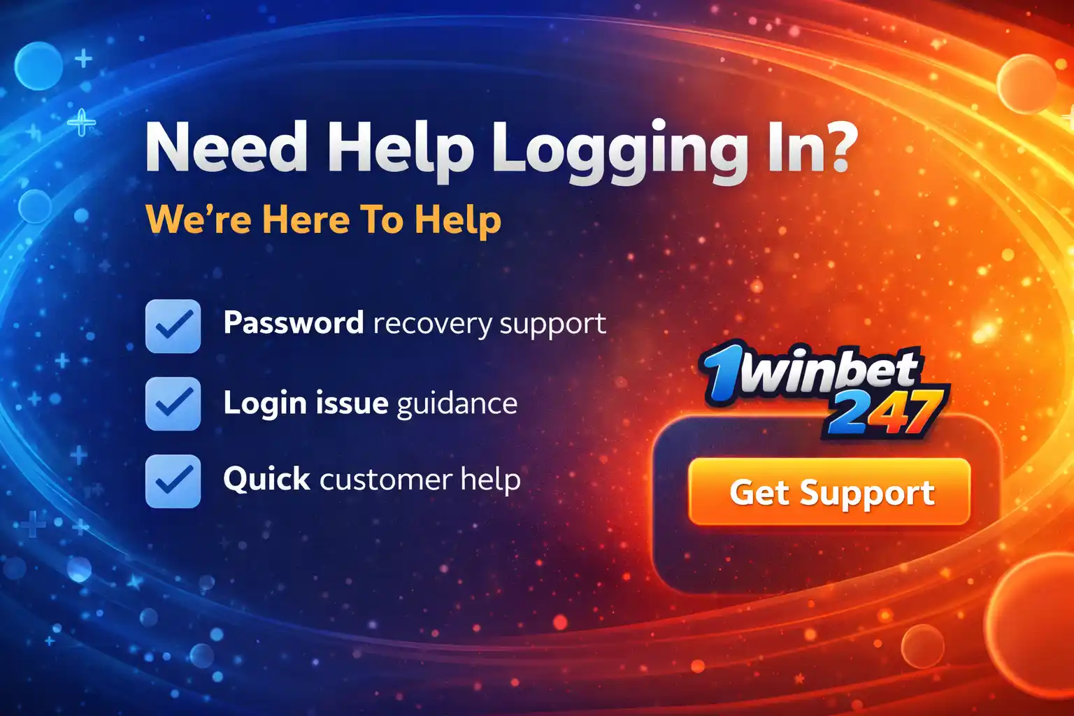 Need Help Logging In