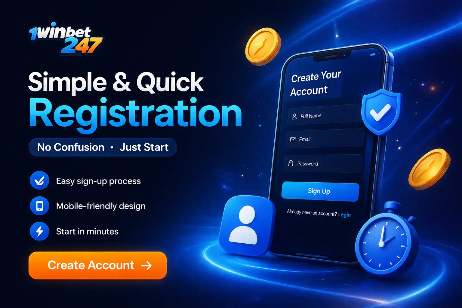 Simple Quick Registration
