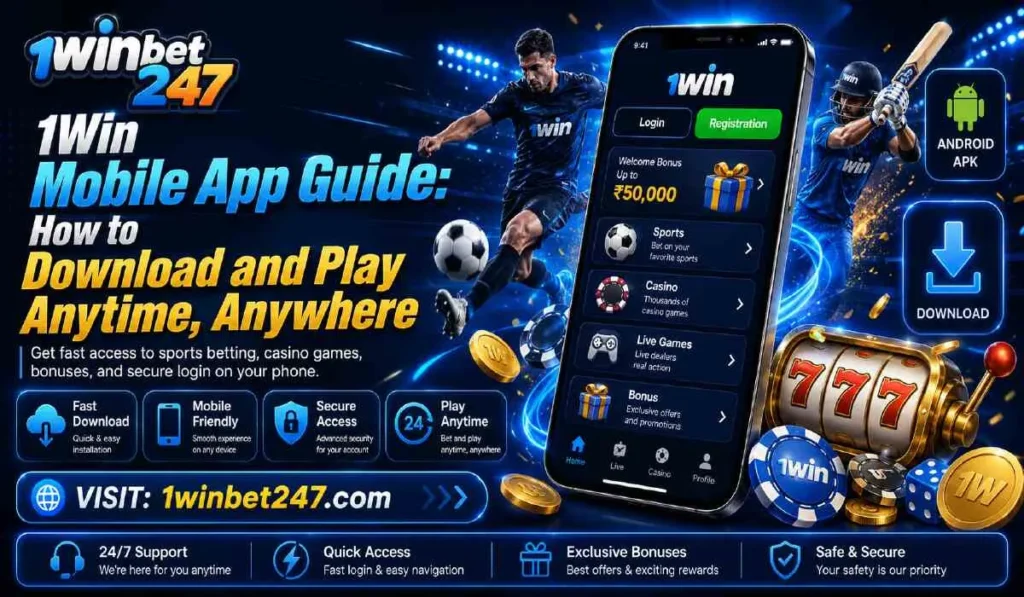 1Win Mobile App Guide: How to Download and Play Anytime, Anywhere