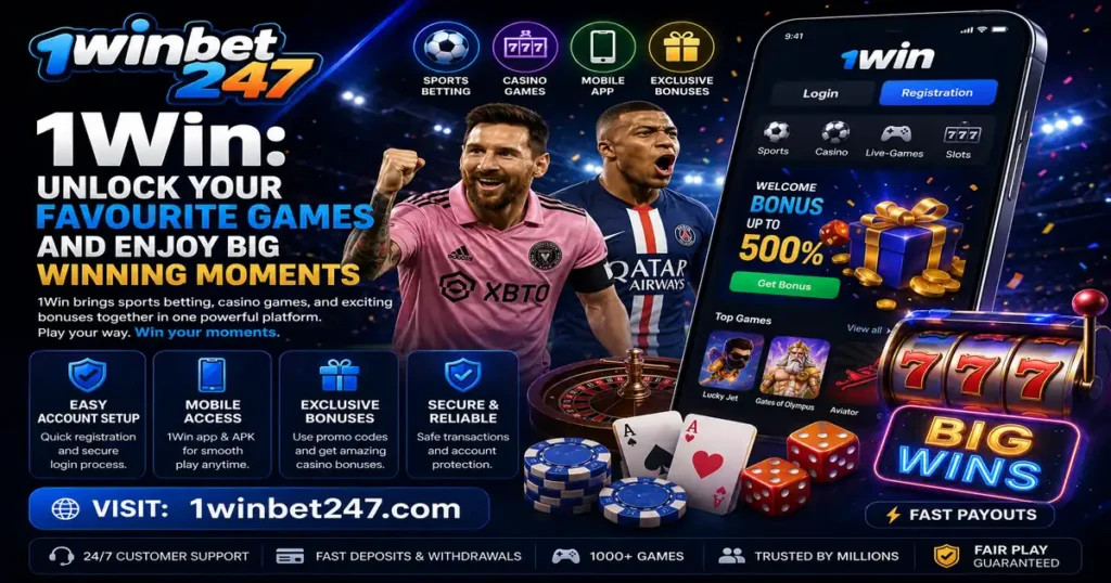 1Win Unlock Your Favourite Games