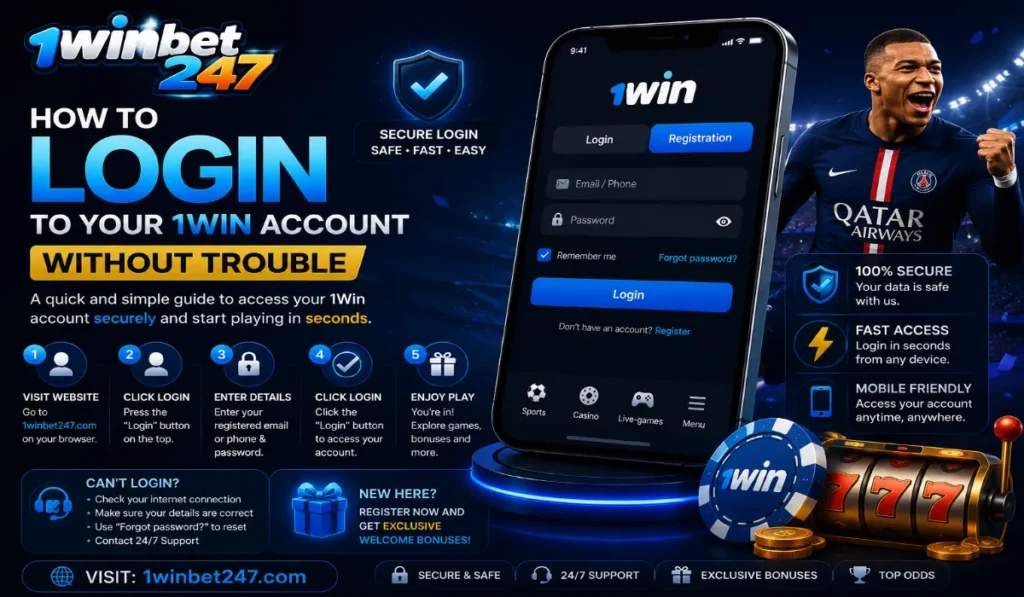 How to Login to Your 1Win Account
